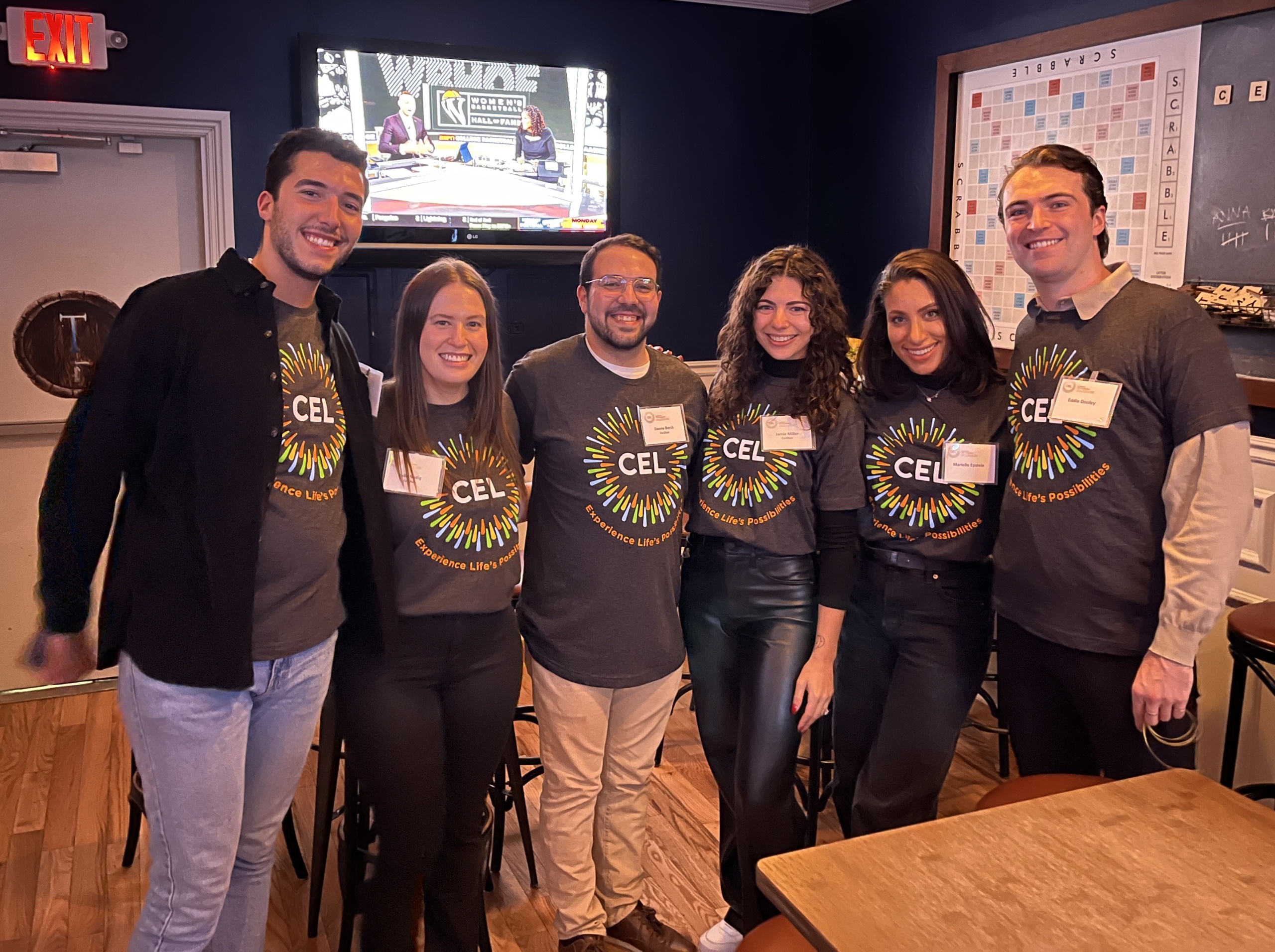 Young Leadership Commitee members at fundraiser event.