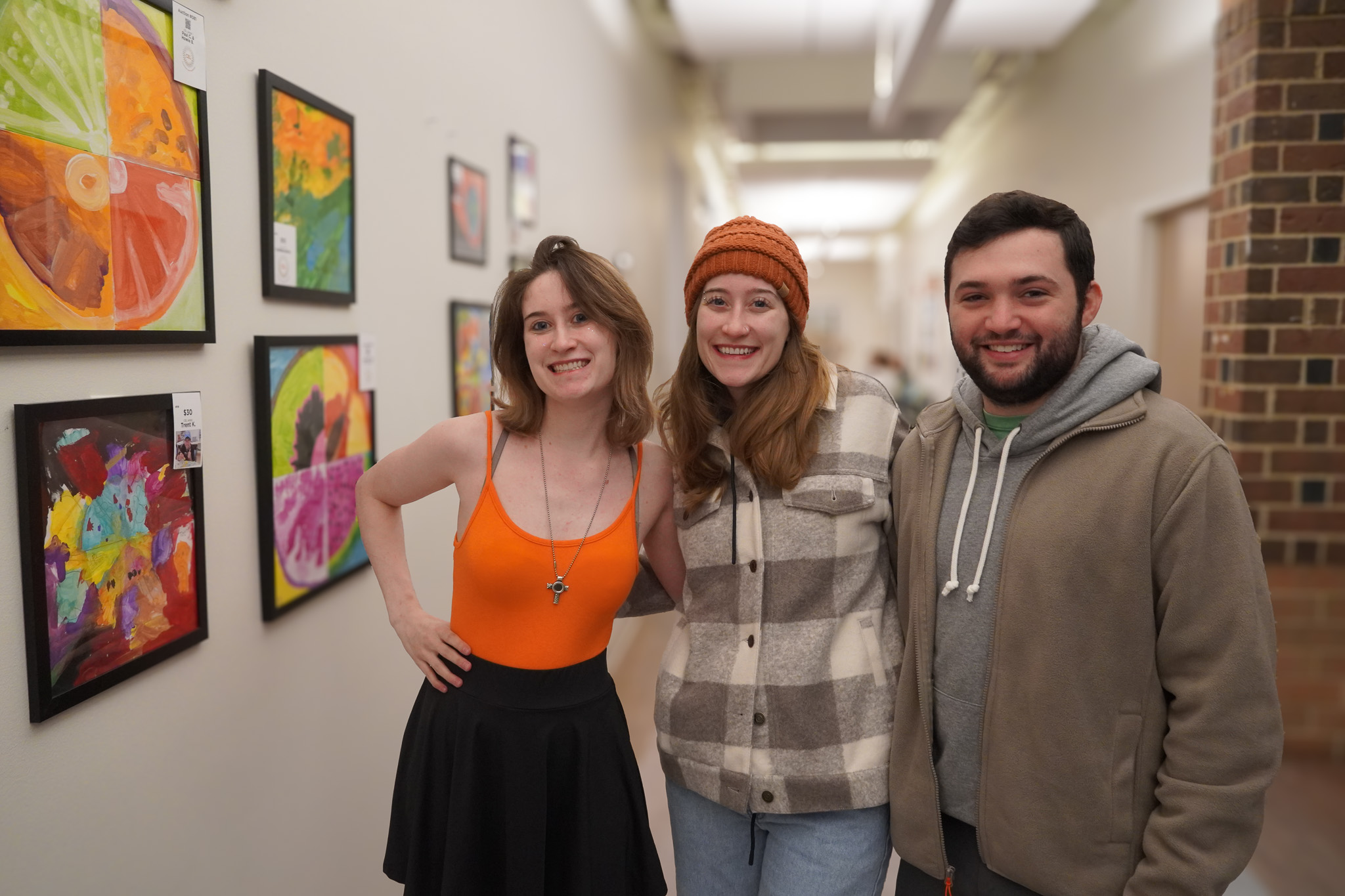 Community members at Artful Evening