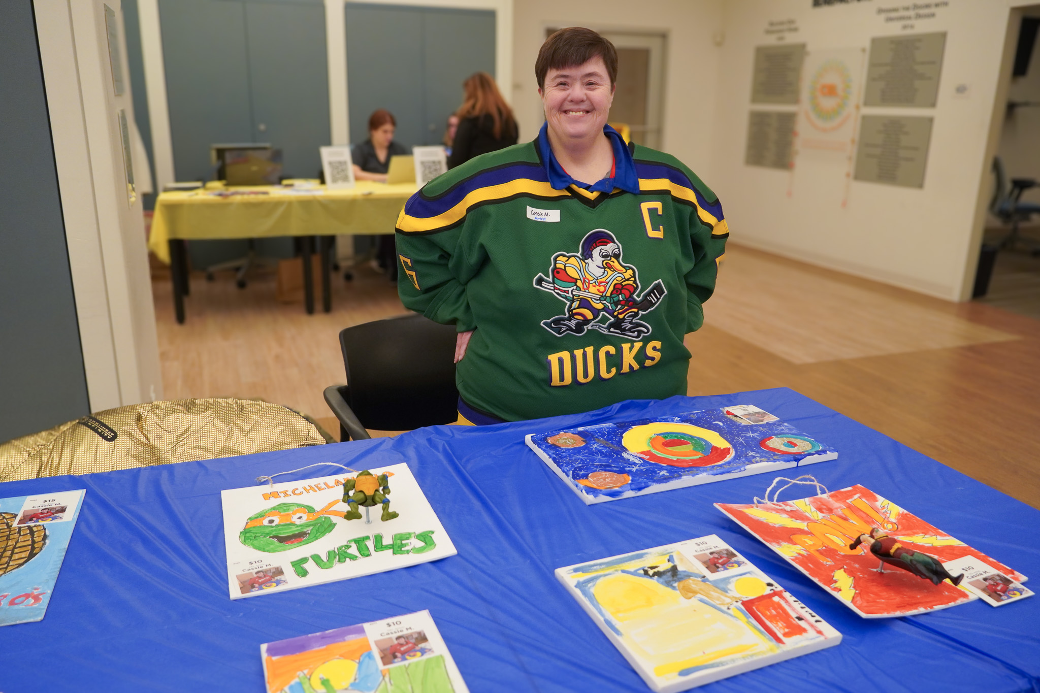 Artist at Artful Evening